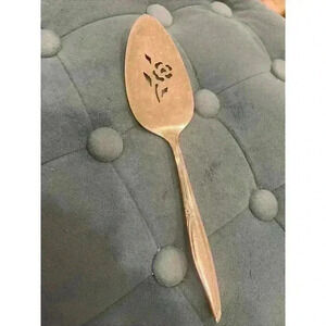 Oneida Kenwood FOREVER ROSE Stainless Pie Cake Dessert Pastry Server Spatula